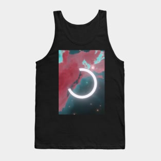 PlayStation Nebula Art - Circle Tank Top